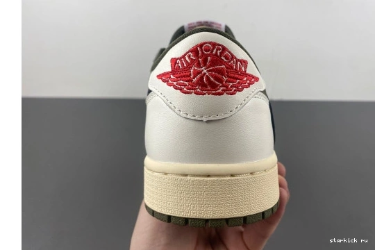 OG  1 RETRO DM7866-200 LOW TRAVIS SCOTT JORDAN SP DM7866-200  0121